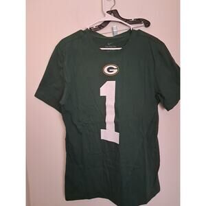The Nike Tee Nfl Team Apparel Mens Medium Greenbay # 1 Parsons